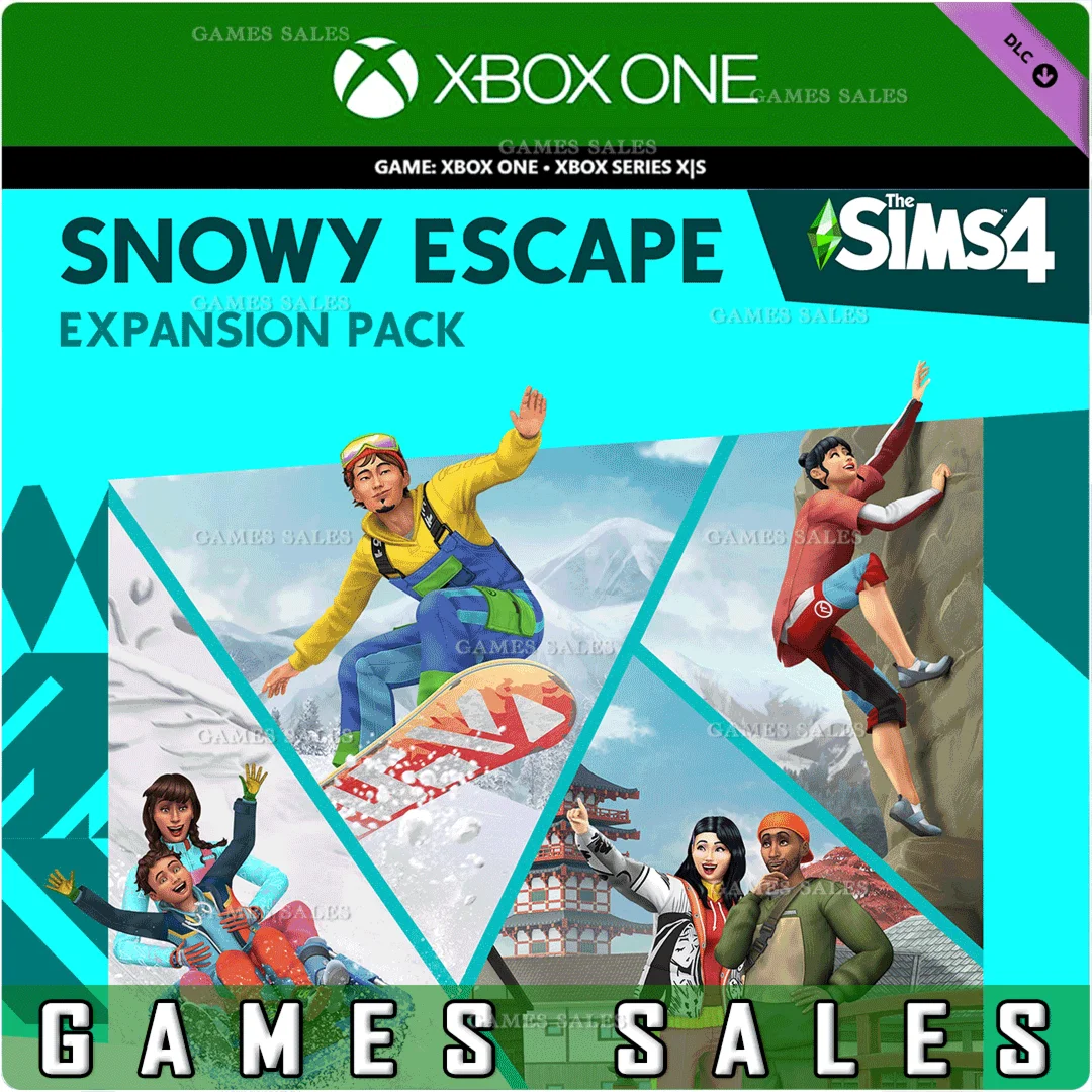 THE SIMS 4 СНЕЖНЫЕ ПРОСТОРЫ DLCXBOX ONEXSКЛЮЧ