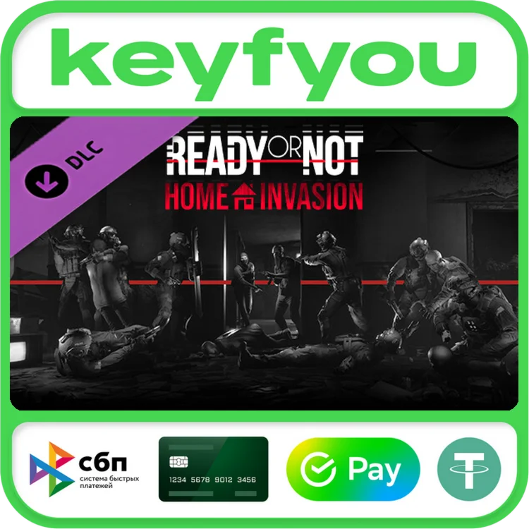 Ready or Not: Home Invasion / STEAM DLC КЛЮЧ
