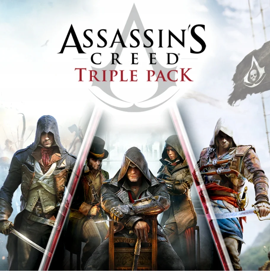 Assassins Creed Набор 3 игры PS4/PS5/RU Аренда 7 дней