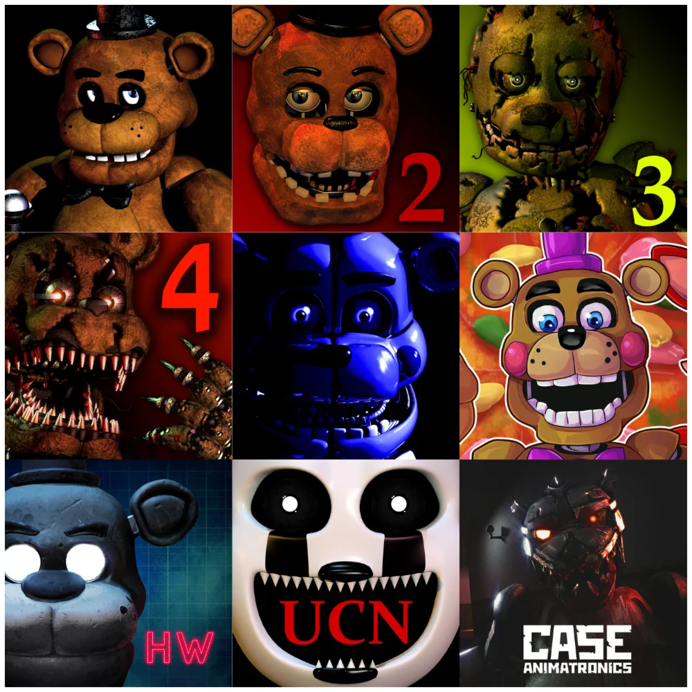 ВСЕ ЧАСТИ Five Nights at Freddys iPhone ios AppStore