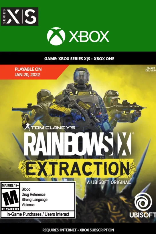 TOM CLANCYS RAINBOW SIX: EXTRACTION XBOX КЛЮЧ