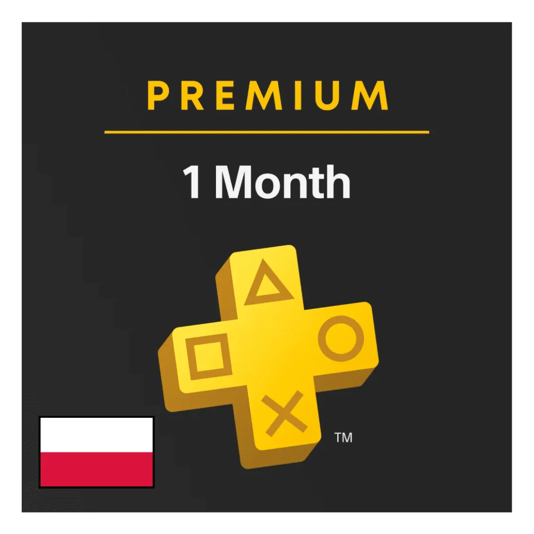 PlayStation Plus PS PLUS PREMIUM - 1 месяц Польша