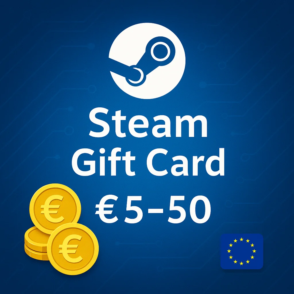 STEAM ЕВРОПА EUR КОД ПОПОЛНЕНИЯ 0%