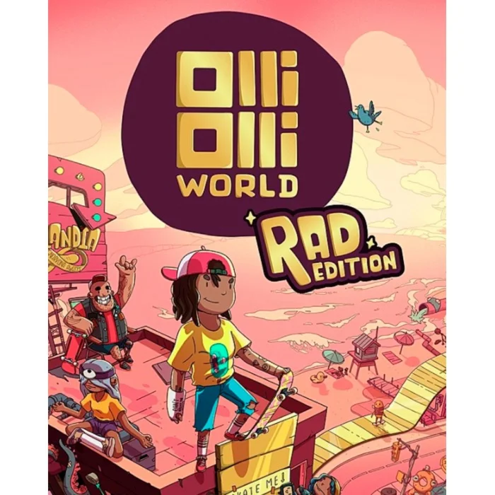 OlliOlli World/Rad Edition +4 DLC SteamКлюч +