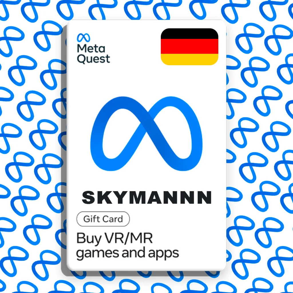 META QUESTGIFT CARD ПОПОЛНЕНИЕ OculusГЕРМАНИЯ