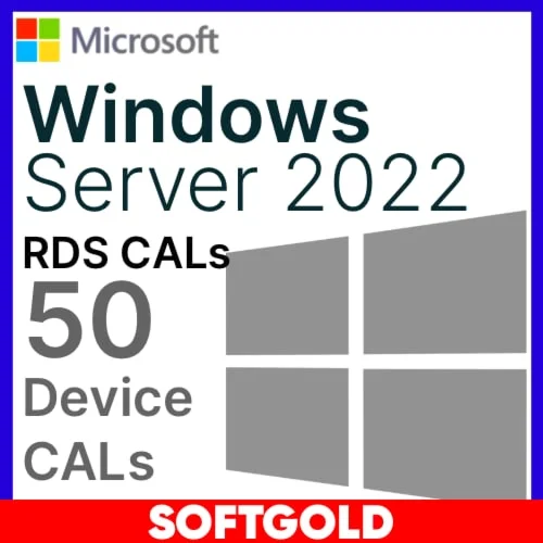 КЛЮЧ WINDOWS SERVER 2022 RDS DEVICE CAL 50 устр-в