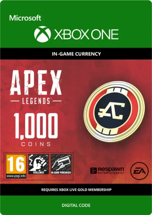 Apex Legends 1000 Coins XBOX/GLOBAL