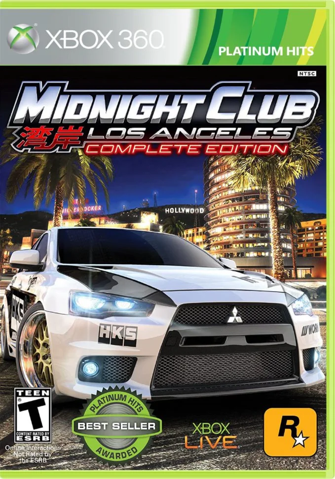 Активация Midnight Club: Los Angeles Complete Xbox
