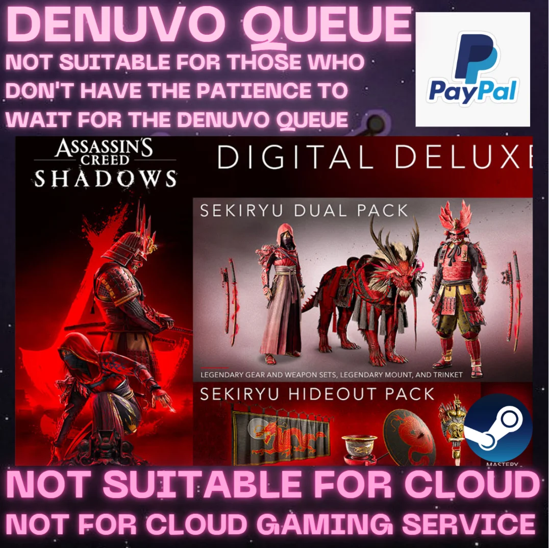 Assassins Creed Shadows Deluxe+DENUVO На 90 дней