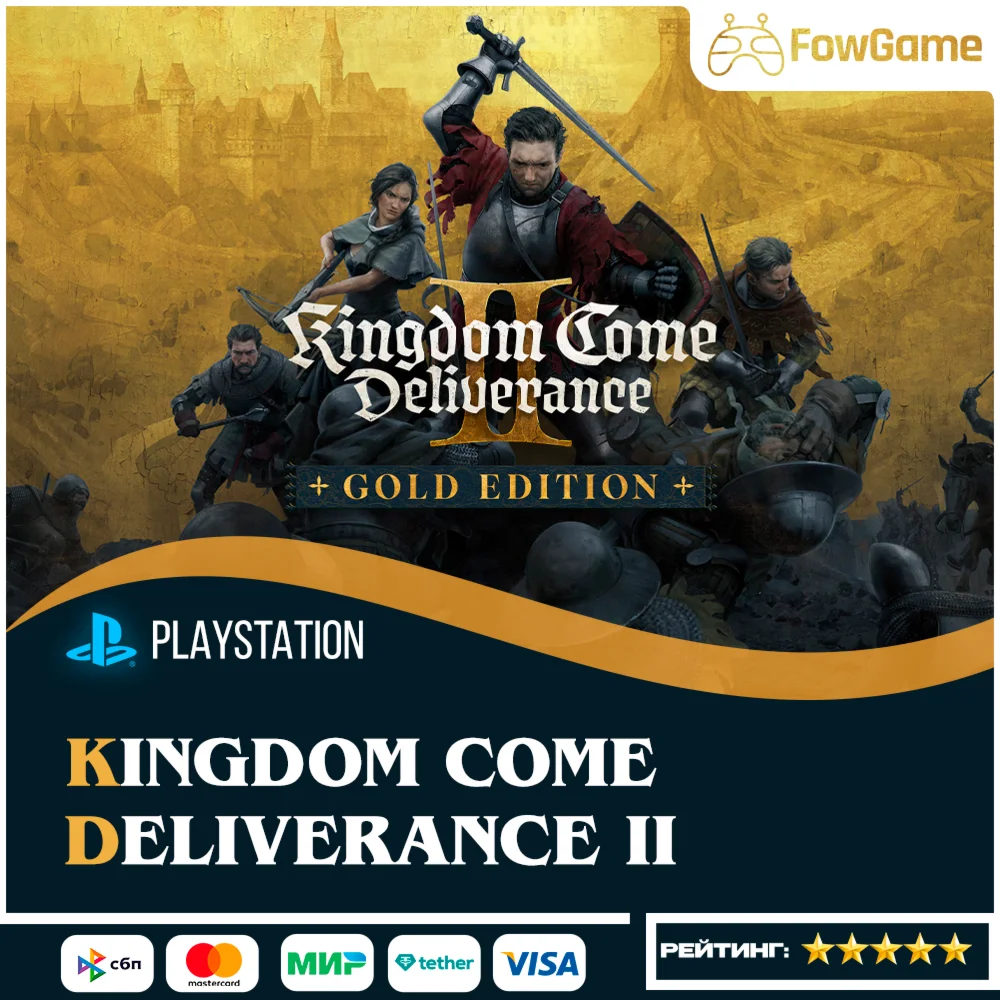 Kingdom Come: Deliverance II Gold PS5Выбор регион