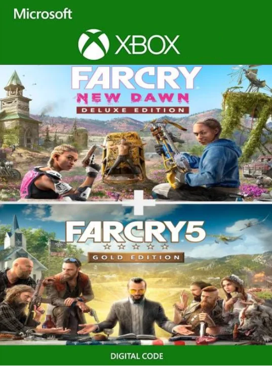 FAR CRY 5 GOLD + FAR CRY NEW DAWN DELUXE XBOX КЛЮЧ