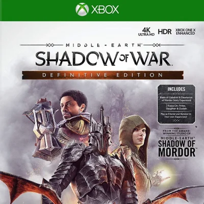 MIDDLE-EARTH: SHADOW OF WAR DEFINITIVE XBOX КЛЮЧ