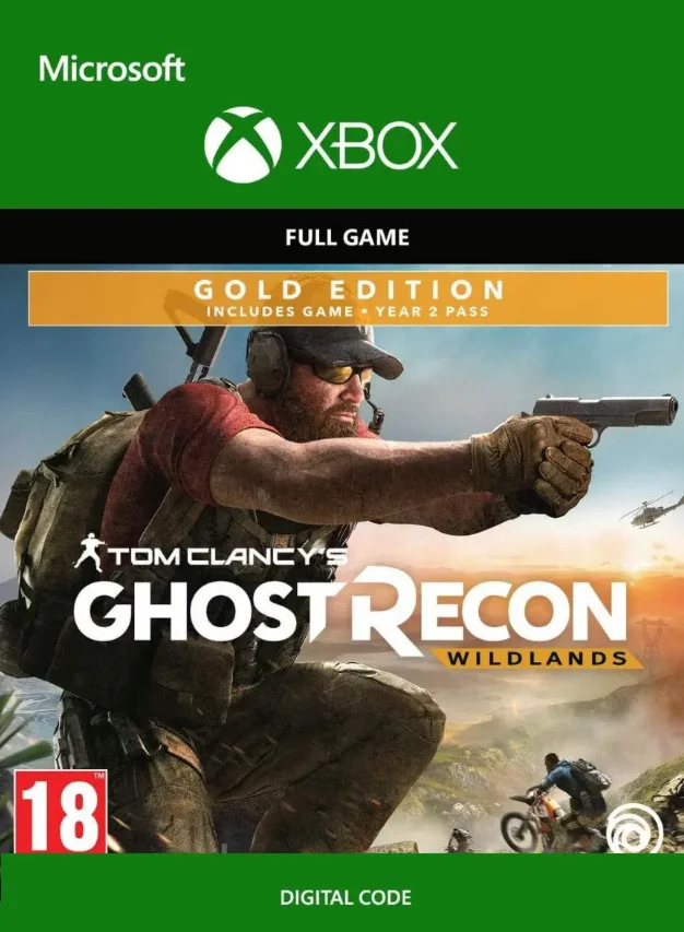 TOM CLANCYS GHOST RECON WILDLANDS YEAR 2 GOLD XBOX