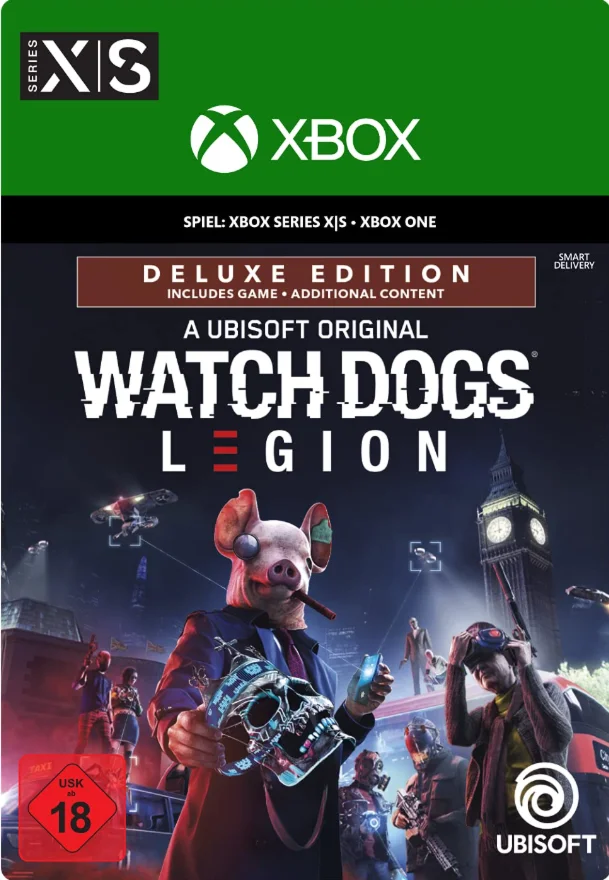 WATCH DOGS: LEGION - DELUXE XBOX КЛЮЧ