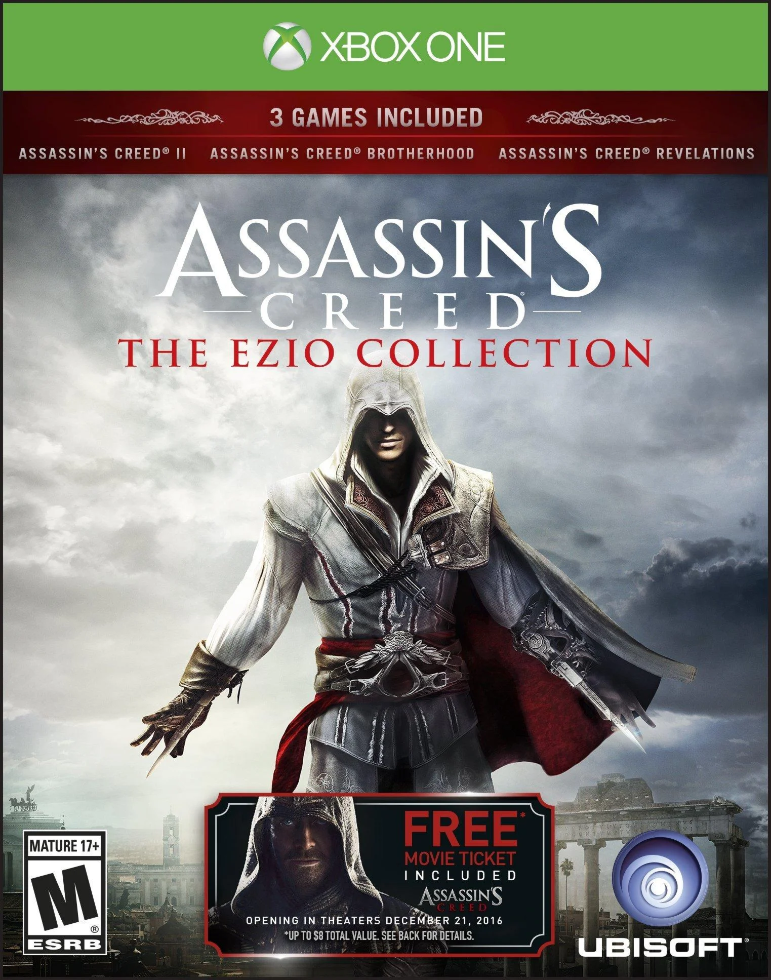 ASSASSINS CREED THE EZIO COLLECTION XBOXКЛЮЧ
