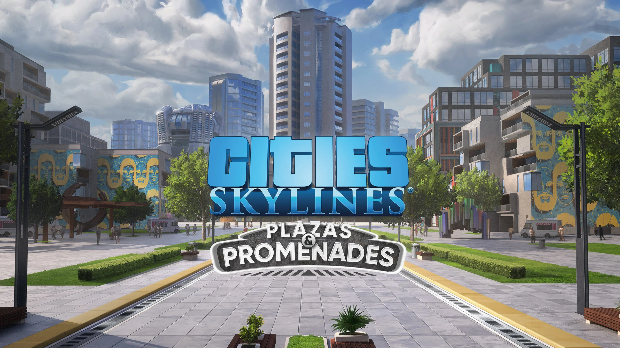 Cities: Skylines - Plazas &amp Promenades Steam DLC