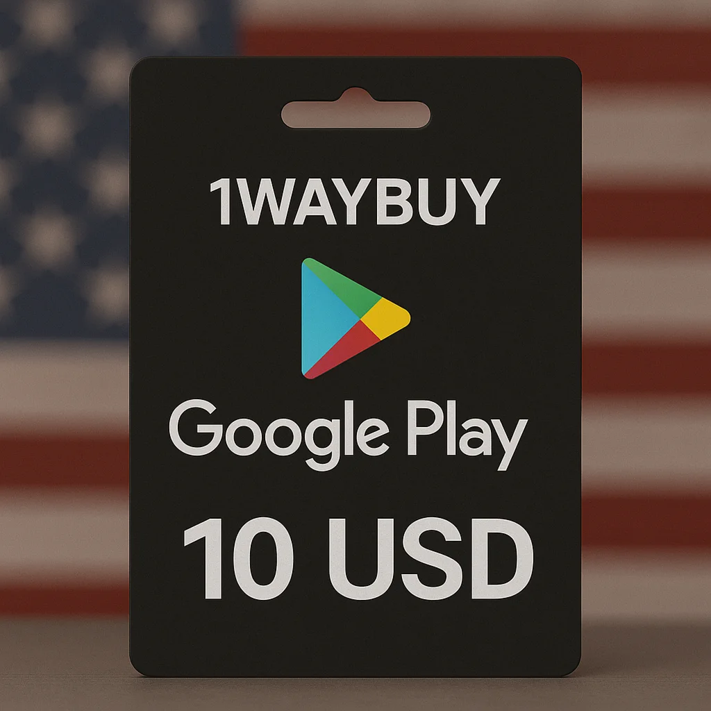 СШАГУГЛ ПЛЕЙ 10 USDПодарочная карта код оплаты
