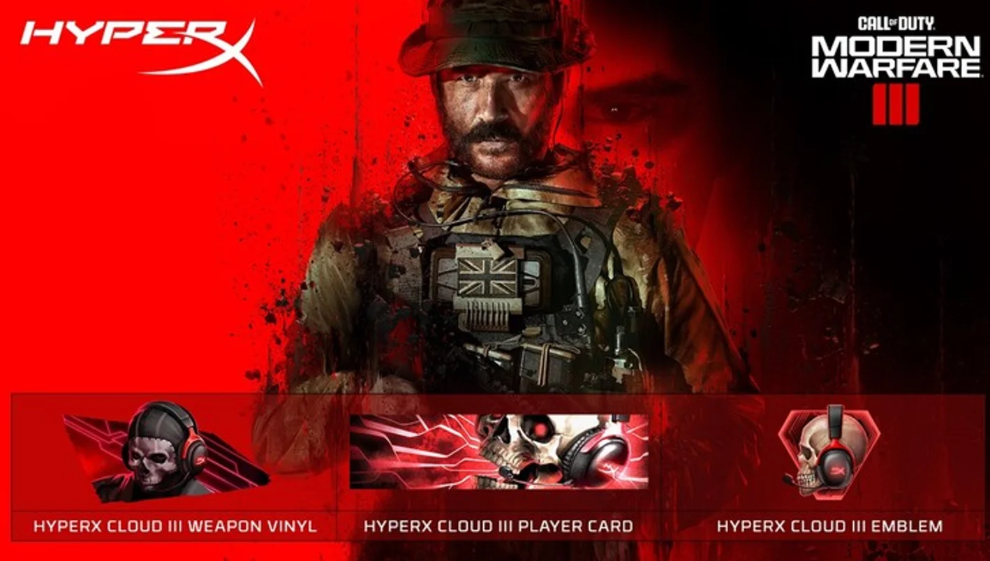 НАБОР HyperX COD MW 3 Modern Warfare 3