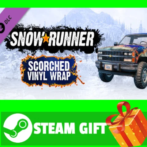 ВСЕ СТРАНЫ SnowRunner - Scorched Vinyl Wrap STEAM