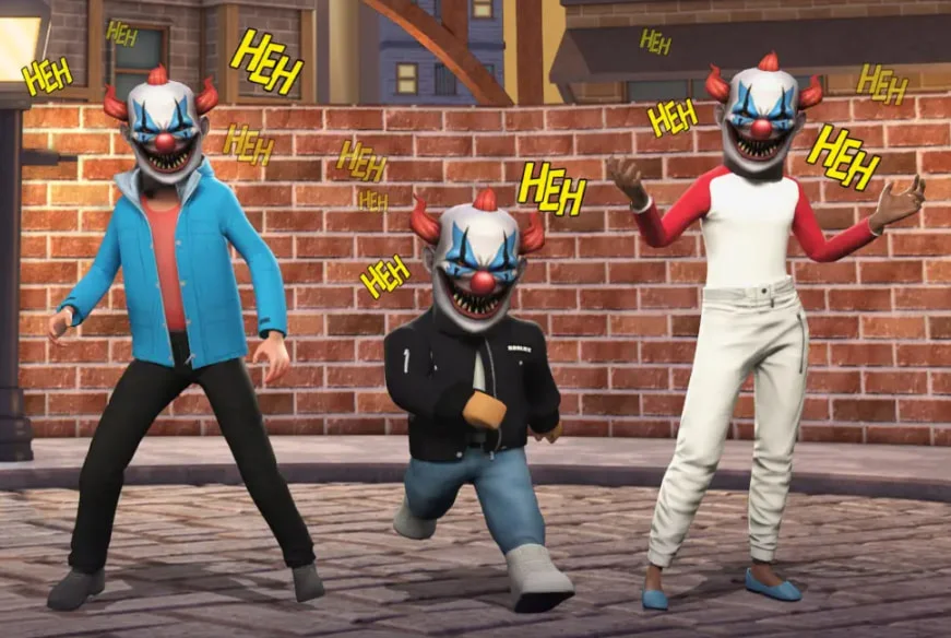 Roblox КлючEvil Clown Mask