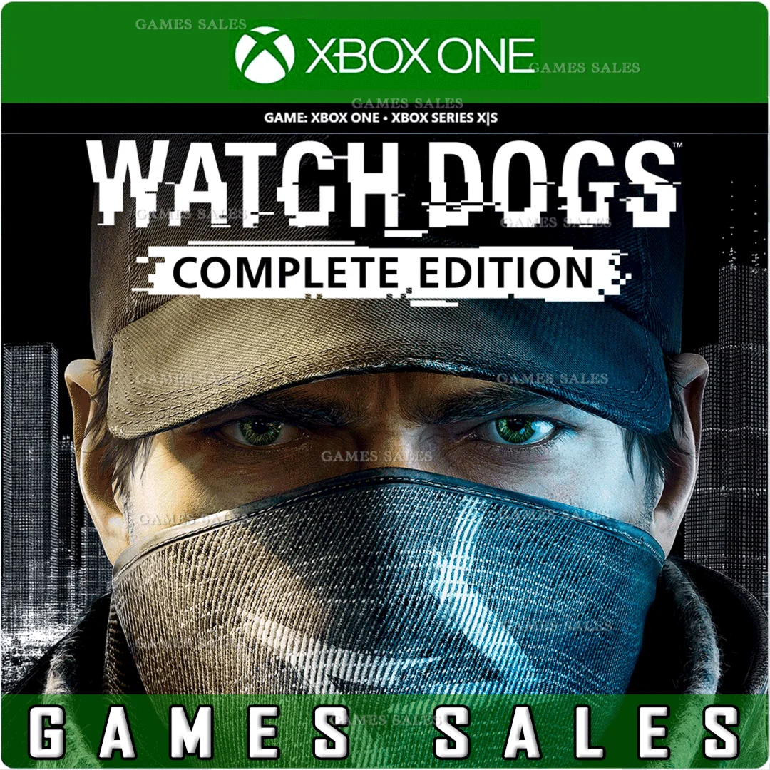 WATCH DOGS COMPLETE EDITIONXBOX ONEXSКЛЮЧ