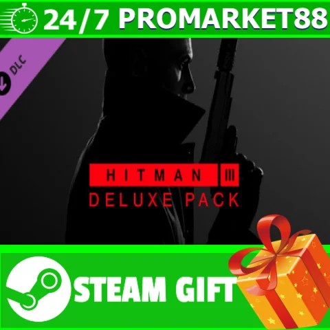 ВСЕ СТРАНЫ HITMAN 3 - Deluxe Pack Steam Gift