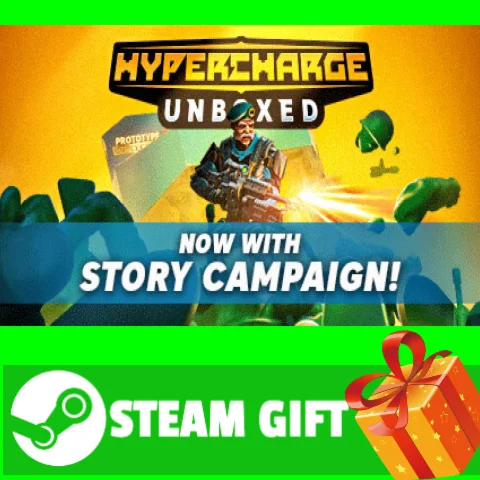 ВСЕ СТРАНЫ+РОССИЯ HYPERCHARGE: Unboxed Steam Gift