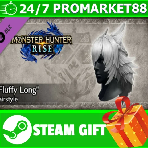 Monster Hunter Rise - Fluffy Long hairstyle STEAM