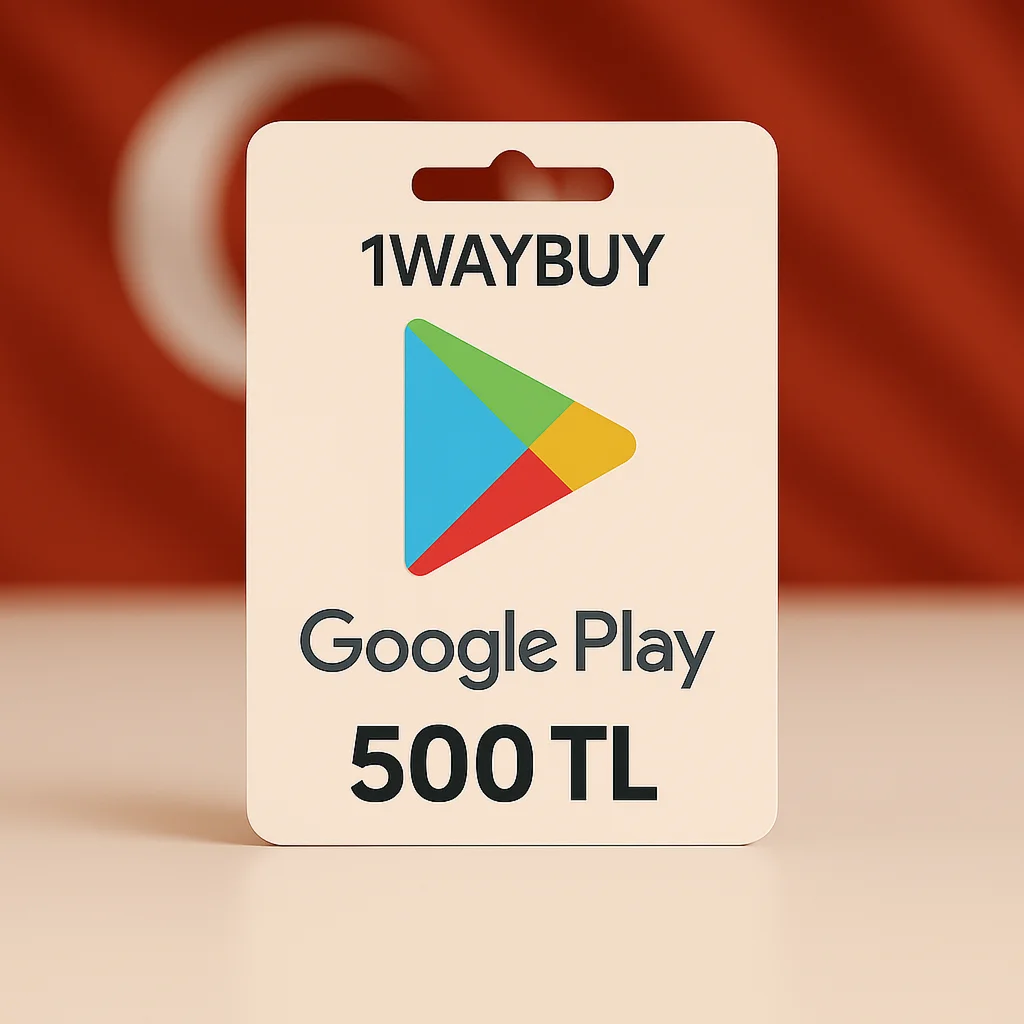 ТУРЦИЯГУГЛ ПЛЕЙ 500 TLПодарочная карта код оплаты