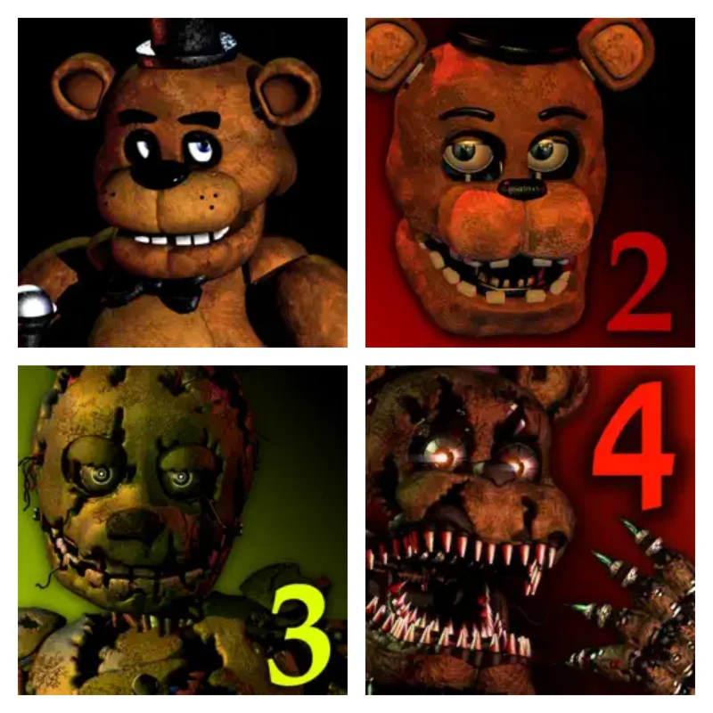 Five Nights at Freddys 1/2/3/4