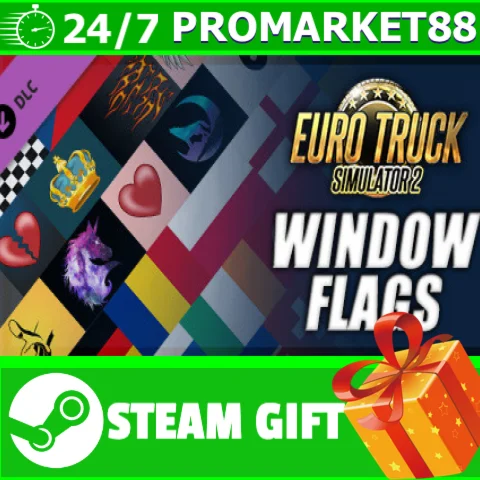 ВСЕ СТРАНЫ Euro Truck Simulator 2 - Window Flags