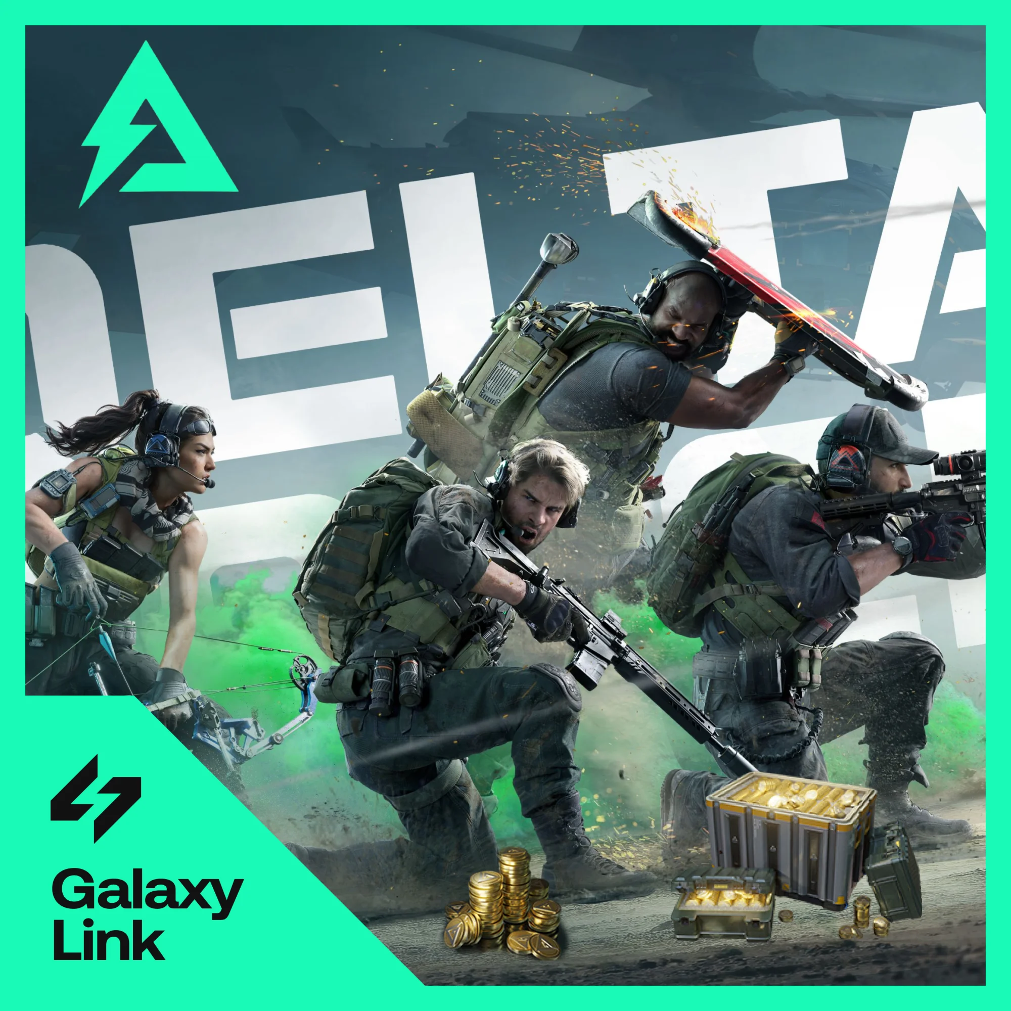 24/7 АВТО DELTA FORCE - МОНЕТЫ - ПО ID