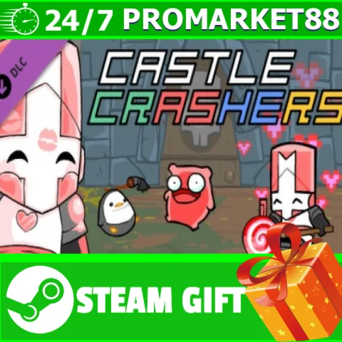 ВСЕ СТРАНЫ Castle Crashers - Pink Knight Pack STEAM