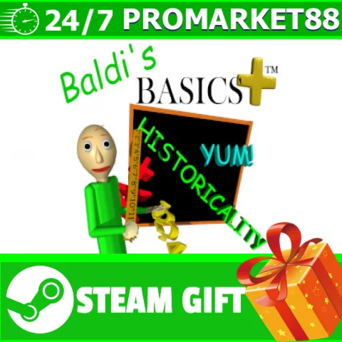 ВСЕ СТРАНЫ+РОССИЯ Baldis Basics Plus Steam Gift