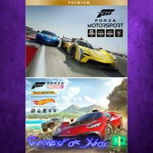 Forza Motorsport and Forza Horizon 5 Premium Edi XBOX