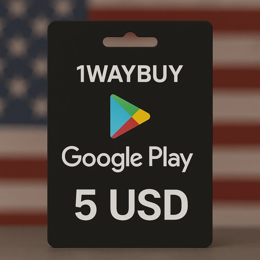СШАГУГЛ ПЛЕЙ 5 USDПодарочная карта код оплаты