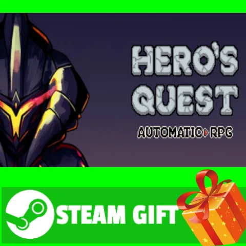 Heros Quest: Automatic Roguelite RPG STEAM GIFT