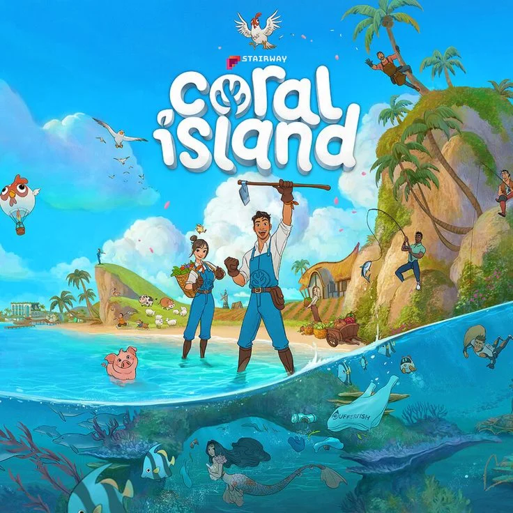 Coral Island Steam/ключ/Весь Мир