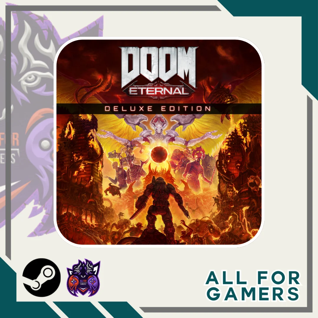 DOOM Eternal Deluxe Edition КЛЮЧ Steam РУ/СНГ