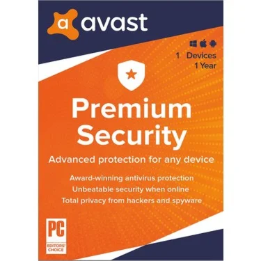 AVAST Premium Security Global Key 1 Year / 1 PC