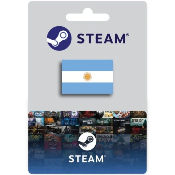 Подарочная карта Steam: 50 USD Аргентина