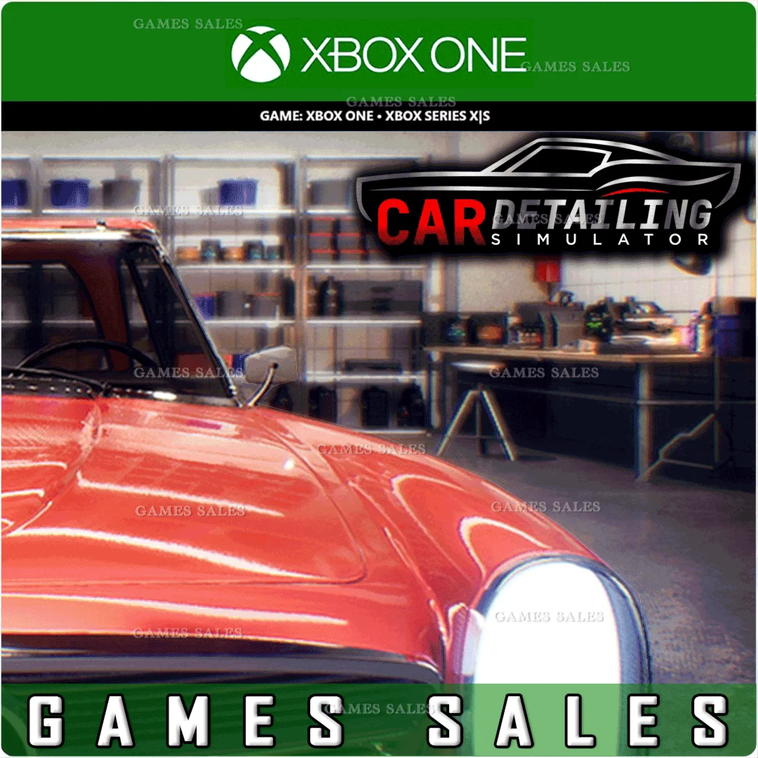CAR DETAILING SIMULATORXBOX ONEXSКЛЮЧ