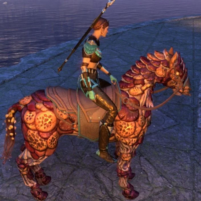 TESO Sadrith Mora Spore Steed MountESOВесь МирKey