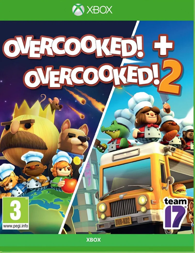 OVERCOOKED + OVERCOOKED 2 XBOX КЛЮЧ