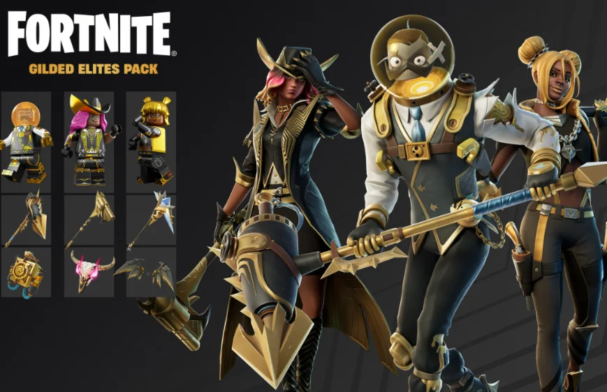 Fortnite - Gilded Elites Pack DLC XBox One/Series/Арг
