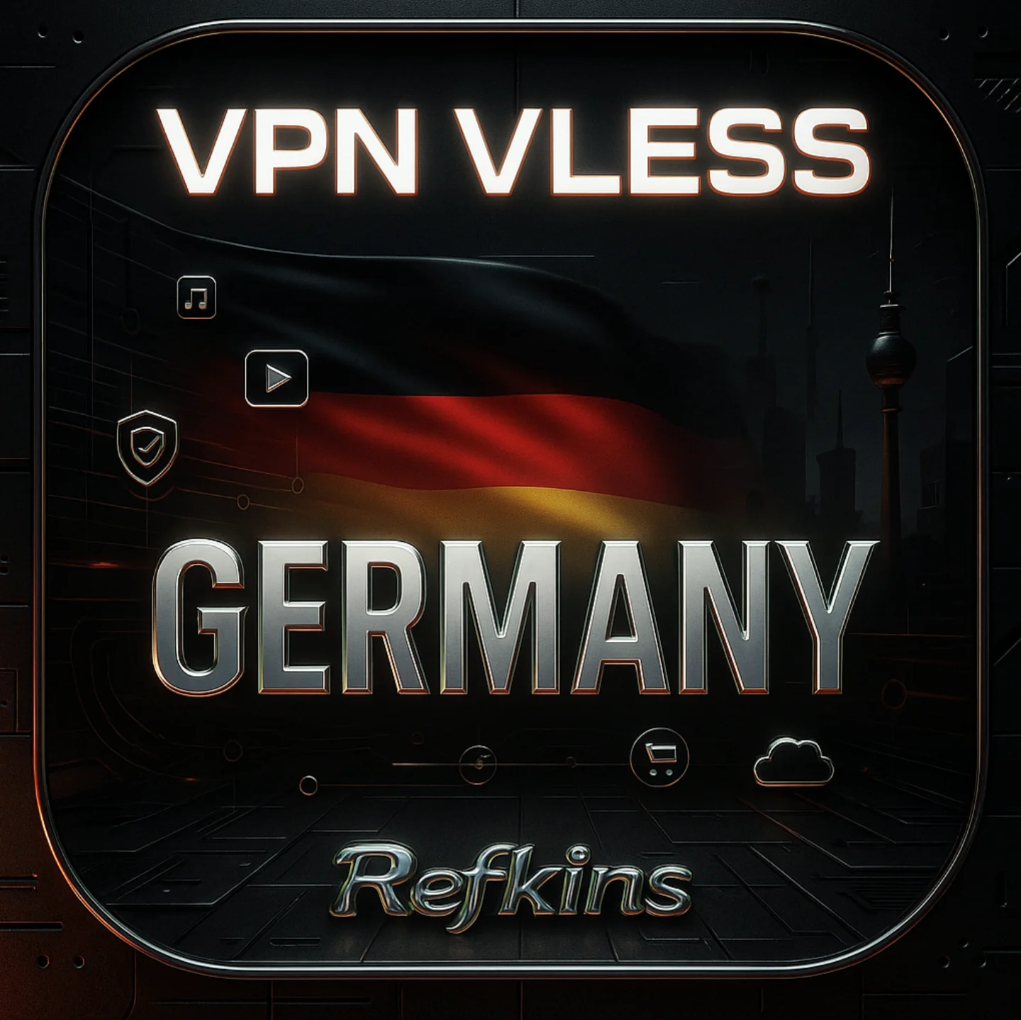 VPN VLESS ГЕРМАНИЯ ЛИЧНЫЙ АВТОВЫДАЧА 24/7