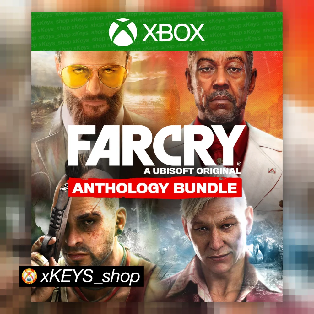 FAR CRY АНТОЛОГИЯ 3+4+5+6 4 игры XBOX КОД КЛЮЧ