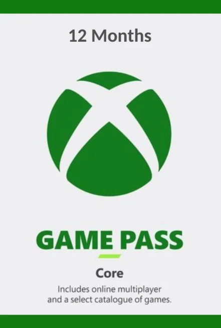 Ключ XBOX GAME PASS CORE - 12 месяцев Код Подписка