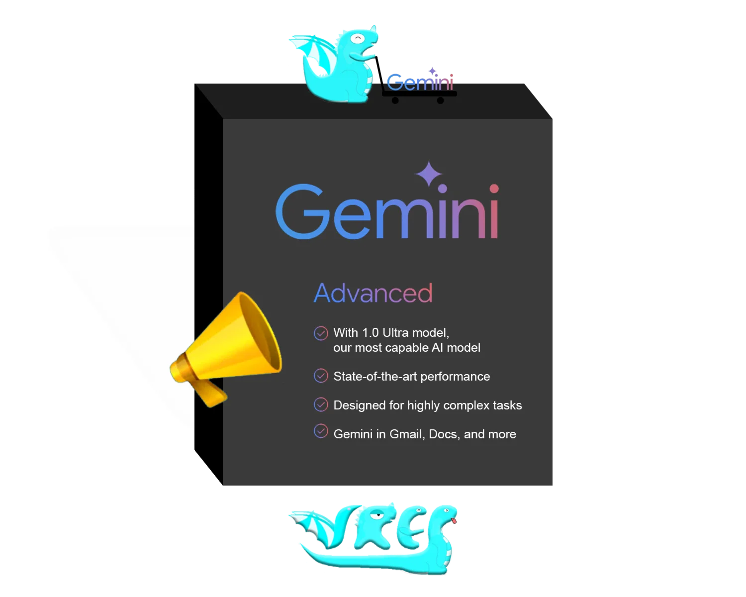 AI Gemini Advanced 400 Гб в облаке Гарантия