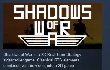 Shadows of War STEAM KEY REGION FREE GLOBAL